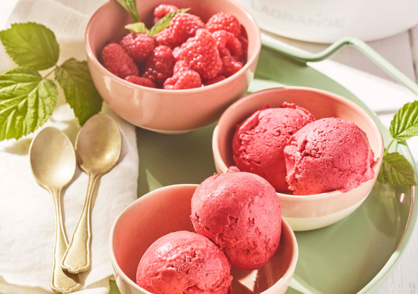 Sorbet à la fraise